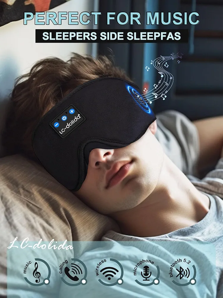 LC-Dolida 3D Eye Mask with Bluetooth